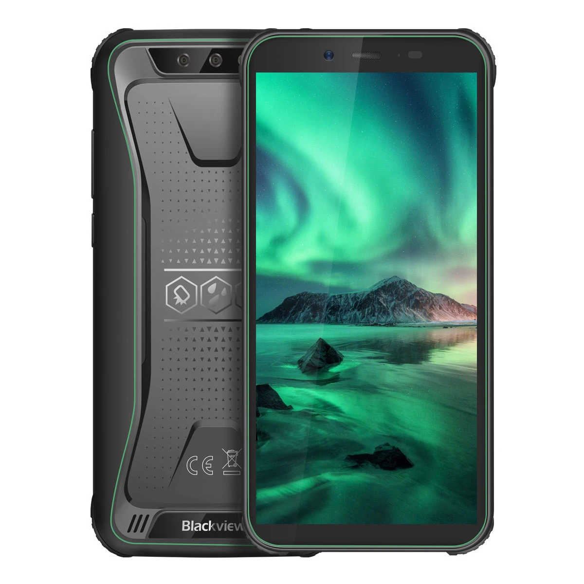 Blackview BV5500 Plus IP68 Rugged Phone 5.5&quot; Screen 3GB RAM 32GB ROM Android 10 Smartphone MT6739 Quad Core NFC OTG 4G Mobile