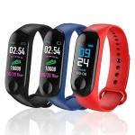 Blood Pressure Heart Rate Monitor Pedometer Fitness Tracker Smart Band Bracelet M3 Free Sdk Blood Pressure Monitor Smart Watch