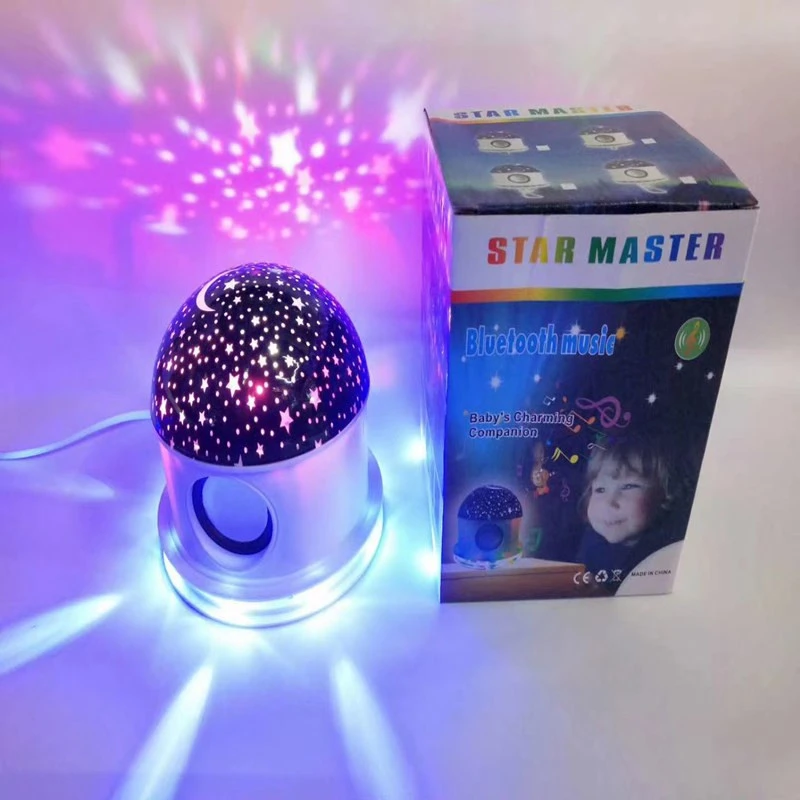 blue tooth music LED  Night Light Projector Starry Sky Star Master Projection lamp Childrens Room Decorated Lights