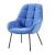 Import Blue velvet fabric  sofa chairs for living room from China