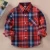 Import boys kids fashion tartan plaid checked london blouse shirts from China