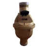 Brass body volumetric kent water meter