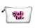 Import Bride Cosmetic Bag Bridesmaid Gift Wedding Decoration Bachelorette Party Bridal Shower Team Bride Makeup Bag Gift Party Favor from China