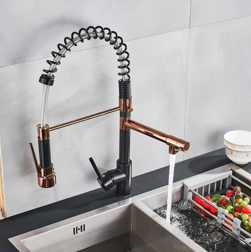Bronze Rose Gold Cheap Kitchen Faucet Kitchen Designs Single Handle Mixer Tap Pull Down Faucet