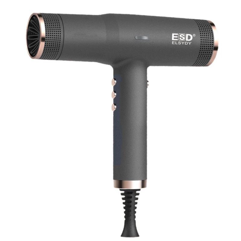 Brushless DC motor 3 speed 3 temperature professional hair dryer salon blow dryer  light weight hair dryer