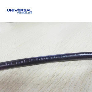BS 5308 Al/ foil and Tinned copper wire Braided double shielded Instrumentation Cable