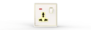 BS standard electrical wall switch and socket light switch
