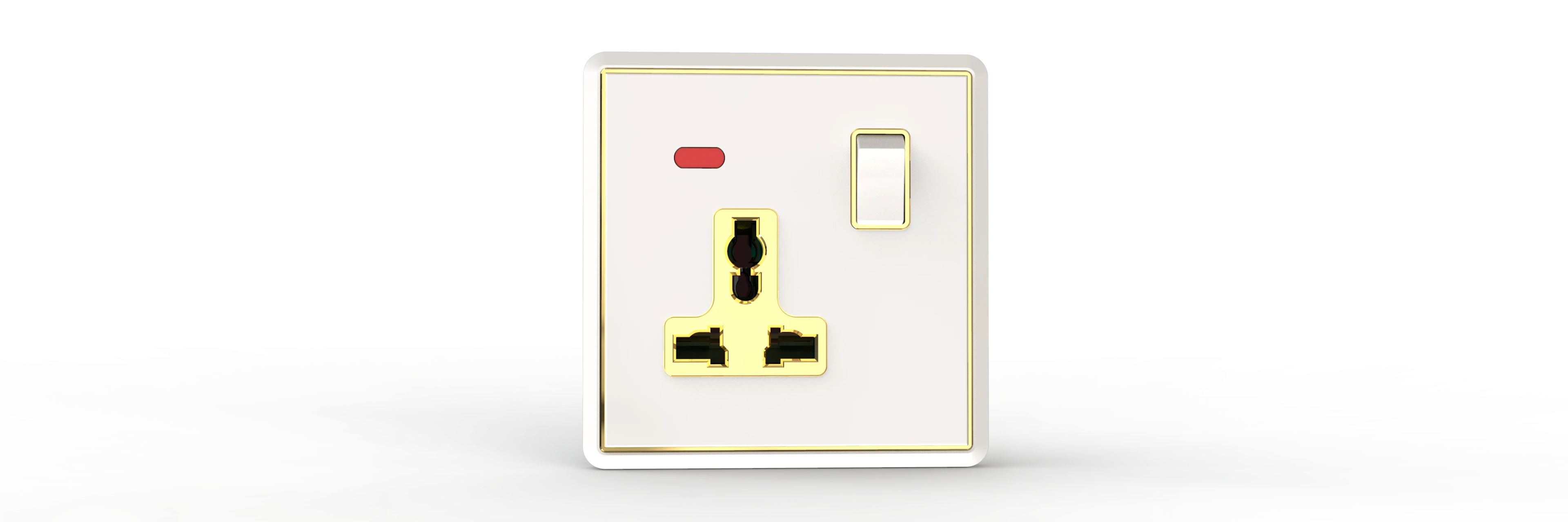 BS standard electrical wall switch and socket light switch