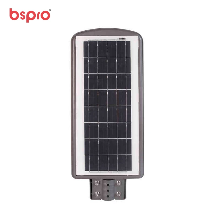 Bspro Solar Street Light Lithium Battery Aluminium Die Casting Led Street Light Housing Waterproof 200W