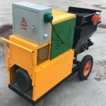 building guniting equipment cement mortar spraying machine/moveable spraying cement mortar air drive machine