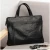 Import Business gift leather laptop briefcase mens slim laptop bag from China