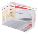 Canon Office A4 80gsm White Copy Paper, 5 Packs of 500