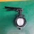 Import Cast iron CF8 Plate Korea Standard 10K 100 A  handle manual operated DK wafer butterfly valve from China