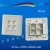 Import cat6 cat5 cat3 network keystone RJ45 RJ11 faceplate Manufacturer from China from China