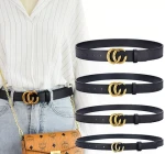 CC Leather Belt European And American Vintage Fashion Women Girl Belts Jeans Cowhide Belt