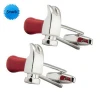 CC0033 24 hours stock mens cufflinks novelty red plating hammer cufflinks for shirts red to silver cuff button for sale