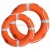 Import CE approval 2.5 kg water sports orange life buoy from China