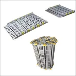 CE Approval Aluminum Foldable Motorcycle Wheelchair Ramp