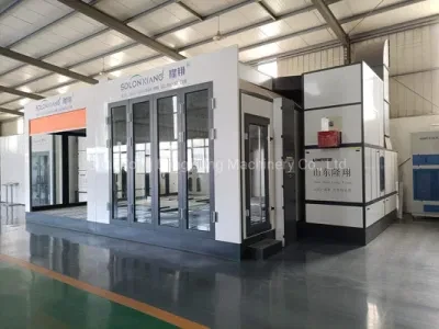 CE Certificated Car Spray Paint Booth/Spray Booth with Diesel Heating