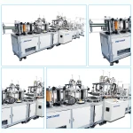 CE Certificated Nonwoven Fabric Disposable KN95 Full Automatic Machine