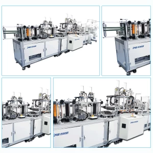 CE Certificated Nonwoven Fabric Disposable KN95 Full Automatic Machine