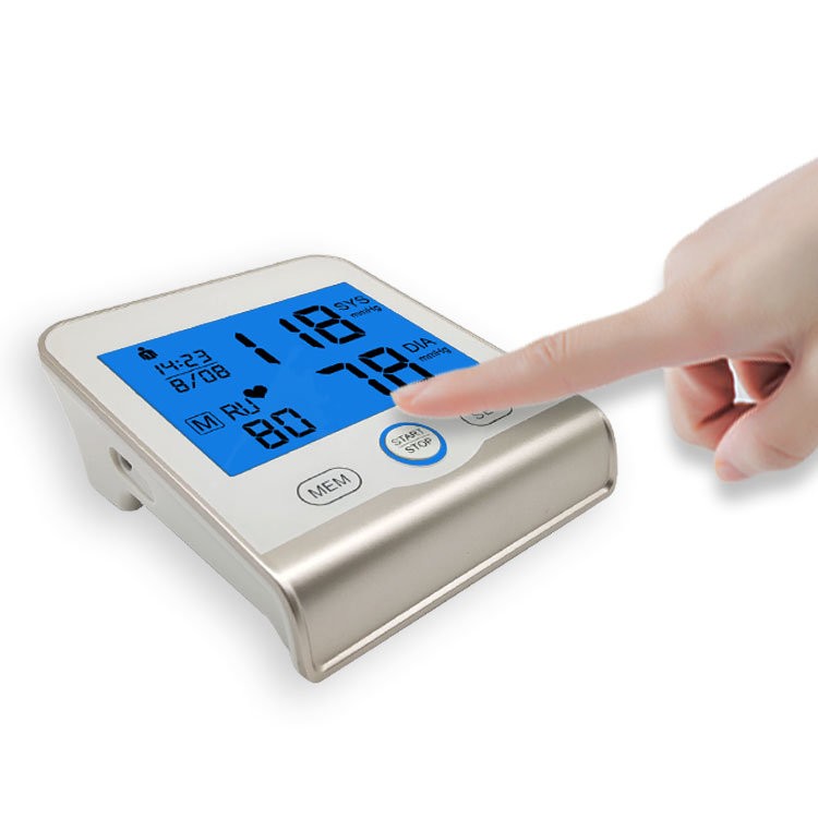 CE FDA Clinic Nursing Home Bluetooth Approval OEM Bp Apparatus Monitor Medical Tensiometer Ambulatory Arm Type Blood Pressure Monitor