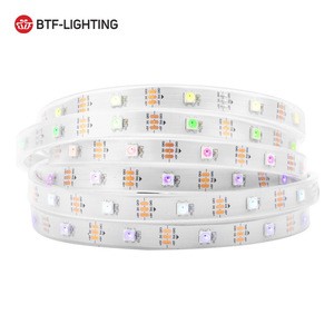 ce rohs certified adressable rgb dream color rope light programmable led light ws2812b