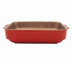 Ceramic stoneware bakeware non-stick cookware baking dishes baking pan