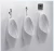 Import CE/SGS/CUPC wall small toilet sensor urinals for men from China