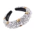 Import cEuropean and American gorgeous light luxury headband Fashion crystal beaded fabric headband hair accessories wholesale from China