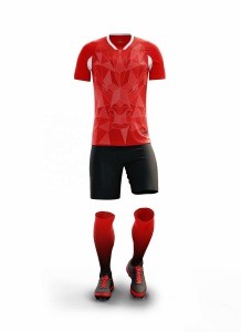 cheap american red football jersey custom soccer uniform