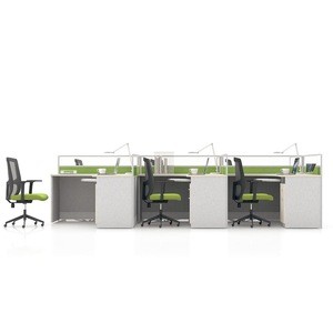 Cheap Price Call Center Workstation Furniture 2 Person Office Workstation Partition