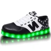 cheap stock shoes LED light running shoes