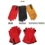 Import Cheap Winter Off-Road Breathable Genuine Leather Hot Red Cool Motorbike Gloves from China