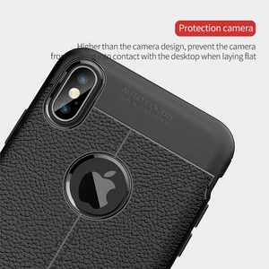 Cheapest 360 all protection mesh heat dissipation and skin texture design pu leather design phone case for iPhone XS/XR/Max
