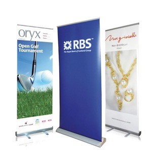 china 85*200 aluminum budget roll up banner,roll up stand,rollups for advertising