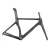 Import China bicycle 700C full carbon fiber road gravel bike frame from China