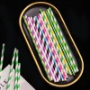 China Bulk Biodegradable Paper Drinking Straws Disposable Individually Wrapped Bubble Tea Paper Straws Manufacturer Wholesale
