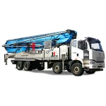 china factory jiuhe new concrete boom pump concrete machine 63m concrete pump boom car