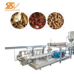China factory Pellet Pet dog food extruder animal feed processing machinery