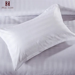 China factory wholesale custom white hotel pillow shams white pillowcase satin pillow case