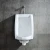 Import China Factory Wholesale Price Cheap Wall Mounted Top Flushing Ceramic Urinal For Male from Hong Kong