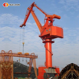 China Four Link Harbour Portal Pedestal Jib Crane