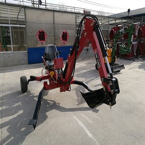 China manufacture ATV towable self power mini excavator backhoe