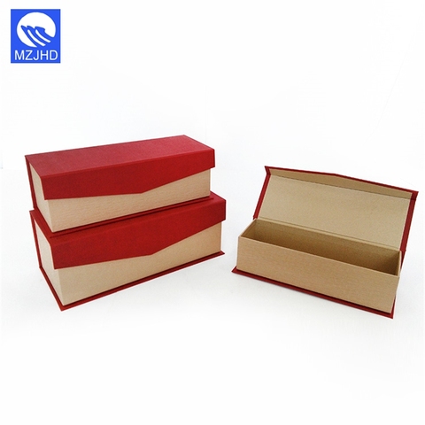 Buy China Manufacture Red Rectangle Craft Packaging Paper Flip Gift Box ...