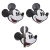 Import China manufacturer micky mouse sew on embroidered sequins patches from China