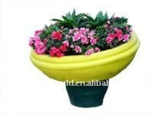 China rotomolding PE flower pot and mould and other planter OEM service