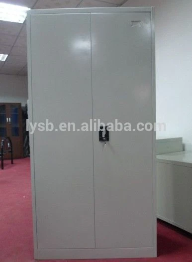 China supplier cheap vertical 2 door Stainless Steel Bookcase/Metal File Display Cupboard