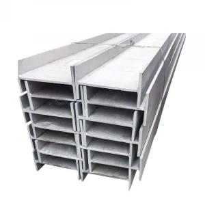 China supplier hot rolled steel h beam structural beam steel profile H iron beam