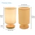 Import China suppliers led round wooden table lamp modern for bedroom with E27 bulb from China